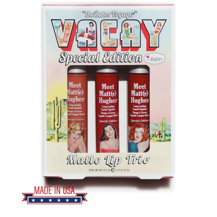 the Balm theBalm Vacay 3 Matowe Pomadki do Ust Special Edition The Balm 3x7.4ml — Składniki i ocena