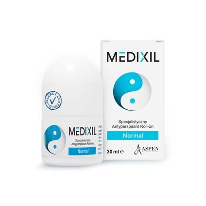 MEDIXIL NORMAL Antyperspirant Skuteczny i Delikatny Bloker Potu 30ml — Składniki i ocena