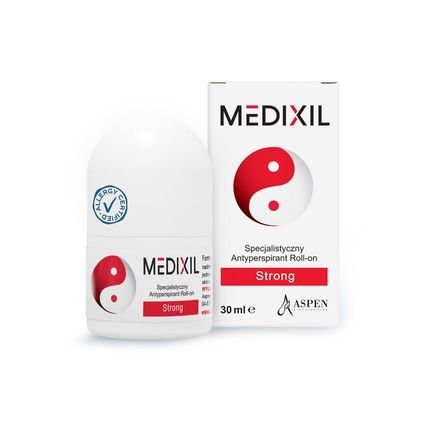 MEDIXIL STRONG Antyperspirant Silny Bloker Potu Bardzo Skuteczny 30ml — Składniki i ocena