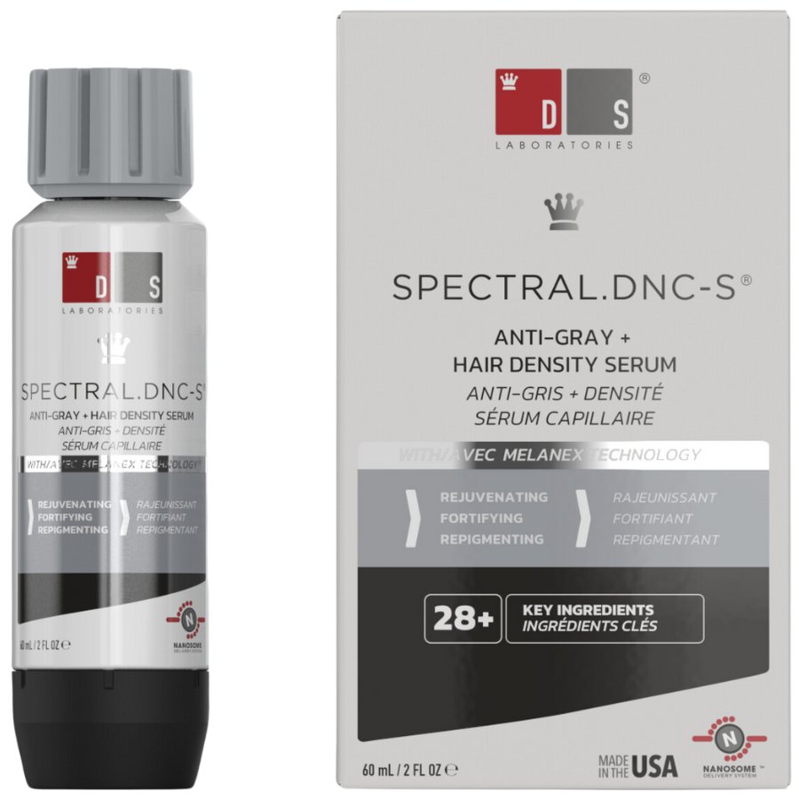 Nieznana Spectral DNC-S 60ml Serum Przeciw Siwieniu + Objętość Włosów Ds Laboratories USA — Składniki i ocena