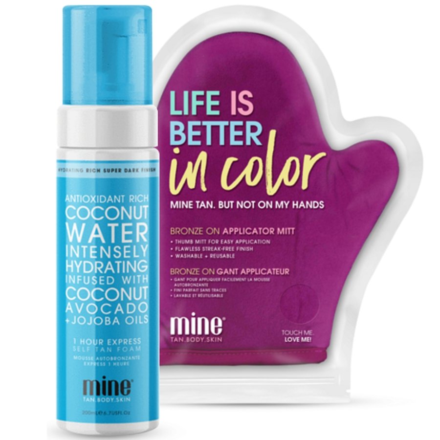 TanExpert TanExpert Minetan Coconut Water Pianka Samoopalająca 200ml + Rękawica do Aplikacji — Składniki i ocena