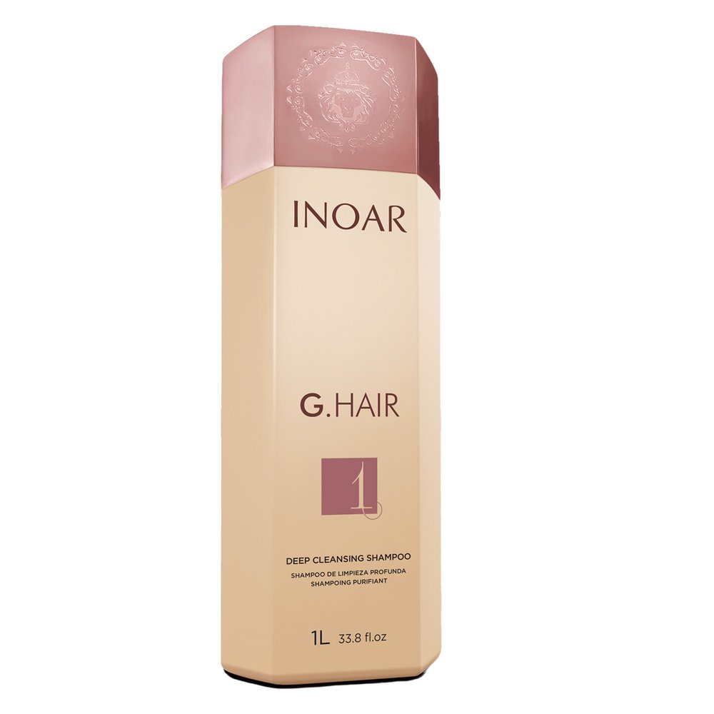 Inoar INOAR G-Hair Szampon do Kuracji Keratynowej i Wygładzenia Włosów 1000ml — Składniki i ocena