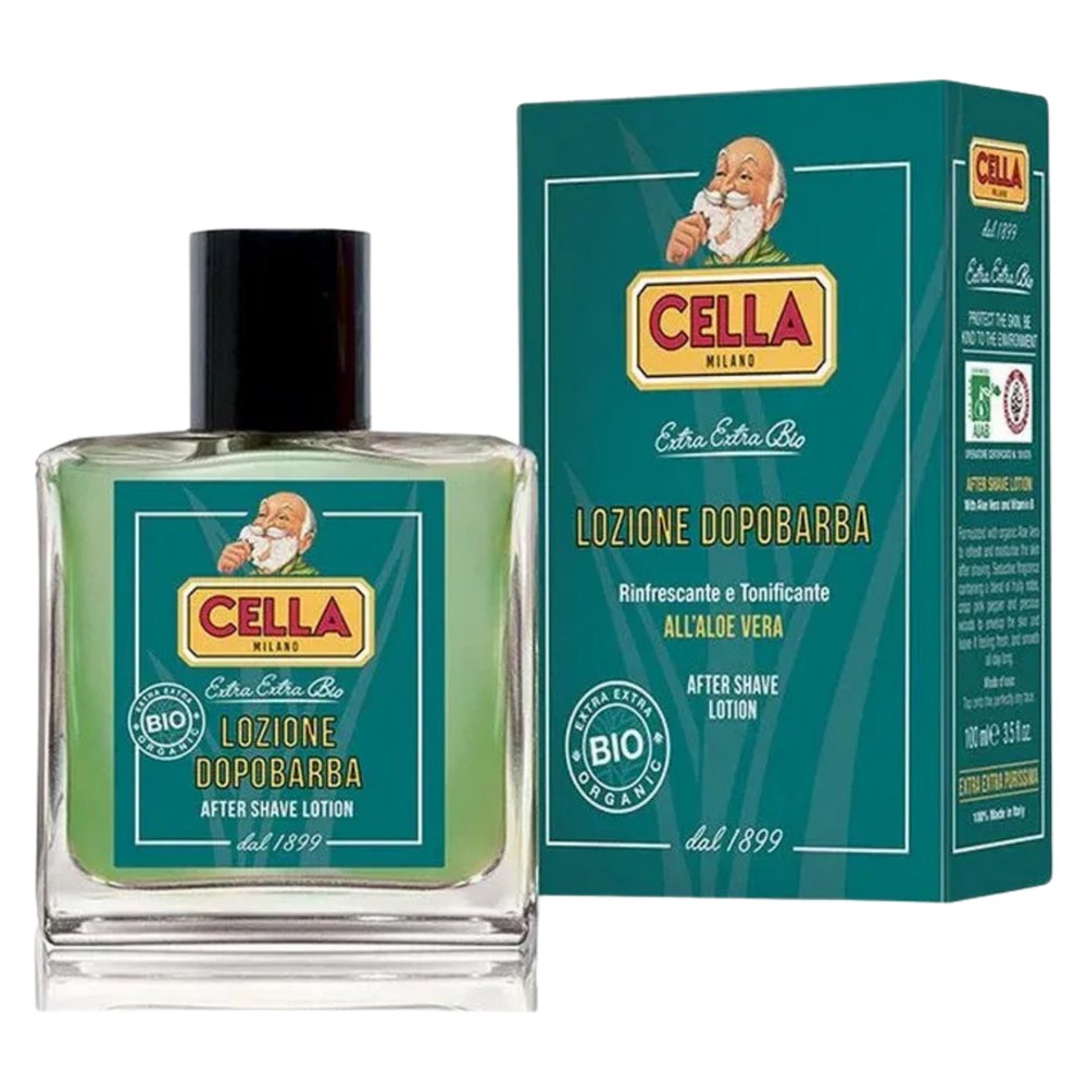 Cella Milano Cella Milano Organic Aftershave Lotion Naturalny Lotion Po Goleniu 100ml — Składniki i ocena