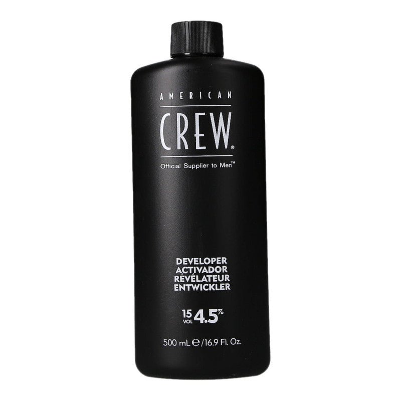 AMERICAN CREW American Crew Precision Blend Developer 500ml Utleniacz Aktywator do koloryzacji włosów — Składniki i ocena