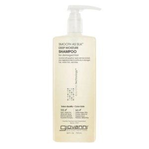 Nieznana Giovanni Smooth As Silk Deep Moisture Shampoo Szampon głęboko nawilżający do włosów suchych 710ml — Składniki i ocena