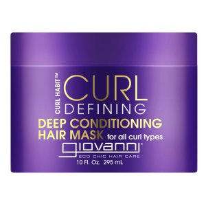 Nieznana Giovanni Cosmetics Maska do włosów kręconych Curl Habit Curl Defining Deep Conditioning 295ml — Składniki i ocena