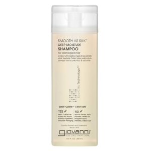 Nieznana Szampon głęboko nawilżający do włosów zniszczonych Deep Moisture Giovanni Cosmetics 250ml — Składniki i ocena