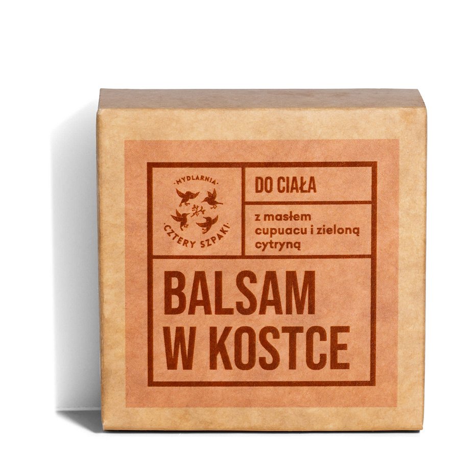 4SZPAKI Cztery Szpaki Balsam do ciała w kostce 55 g — Składniki i ocena