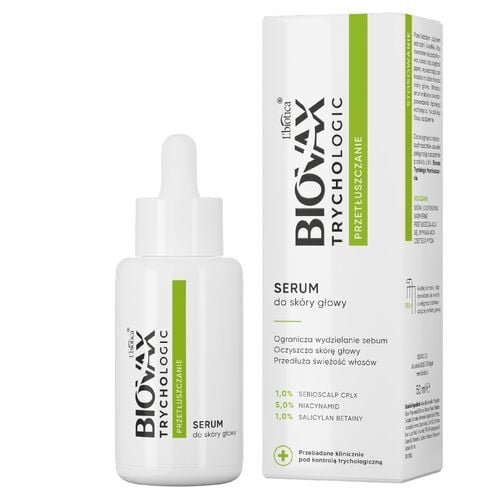 Biovax Biovax Trychologic przetłuszczanie serum — Składniki i ocena