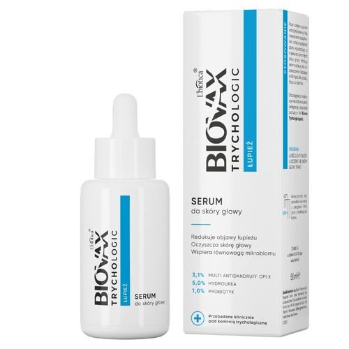 Biovax Biovax Trychologic łupież serum do skóry głowy — Składniki i ocena