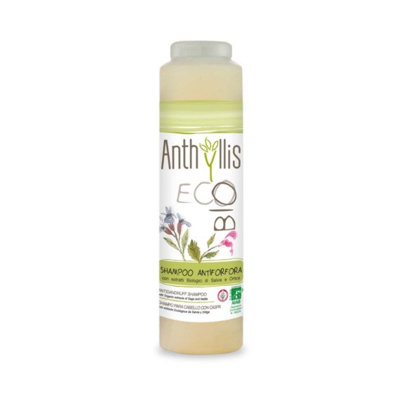 Pierpaoli Anthyllis Szampon przeciwłupieżowy ECO BIO 250 ml 8002849910153 — Składniki i ocena