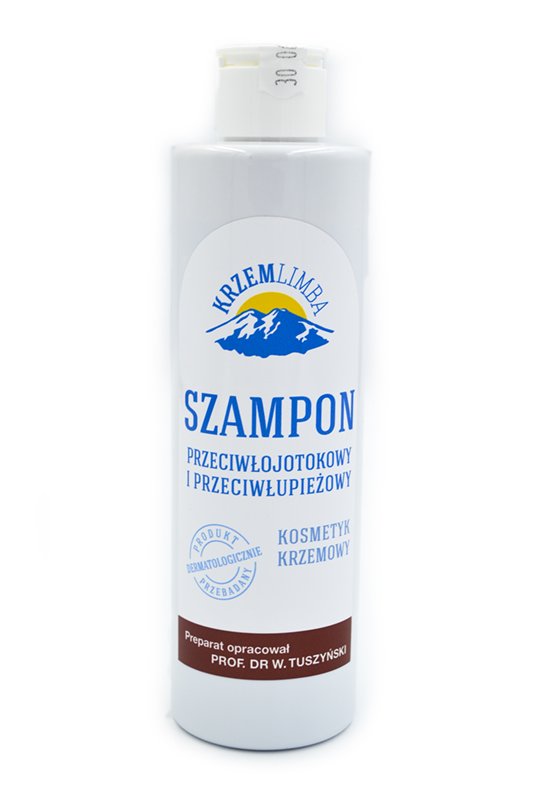 KRZEMLIMBA KRZEMLIMBA Szampon krzemowy przeciwłojotokowy i przeciwłupieżowy 250 ml