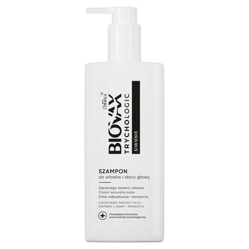 Biovax BIOVAX Trychologic siwienie szampon do włosów
