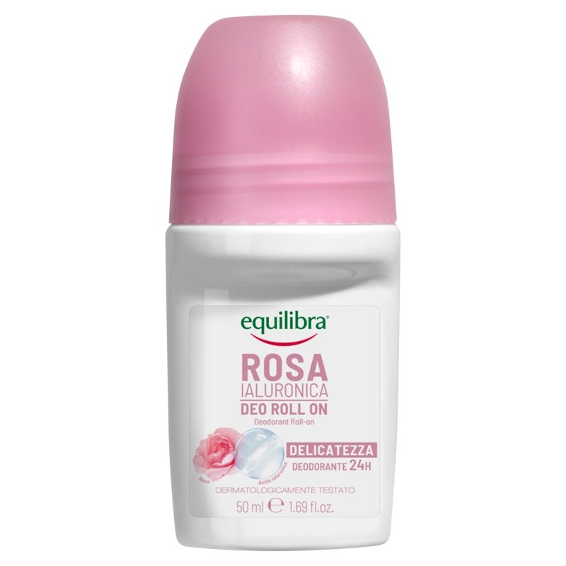EQUILIBRA EQUILIBRA Dezodorant w kulce z kwasem hialuronowym różany 50 ml — Składniki i ocena