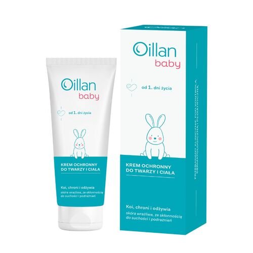 Oillan OILLAN Baby Krem ochronny do twarzy i ciała 75 ml