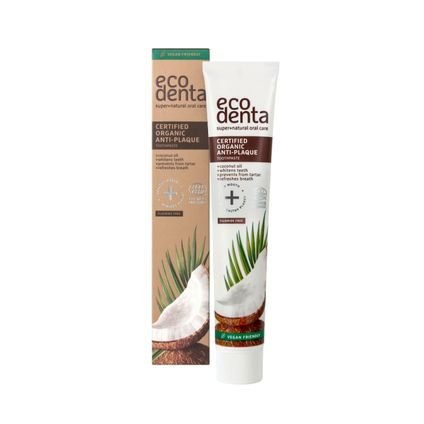 Ecodenta Ecodenta Pasta do zębów przeciw kamieniowi nazębn. — Składniki i ocena
