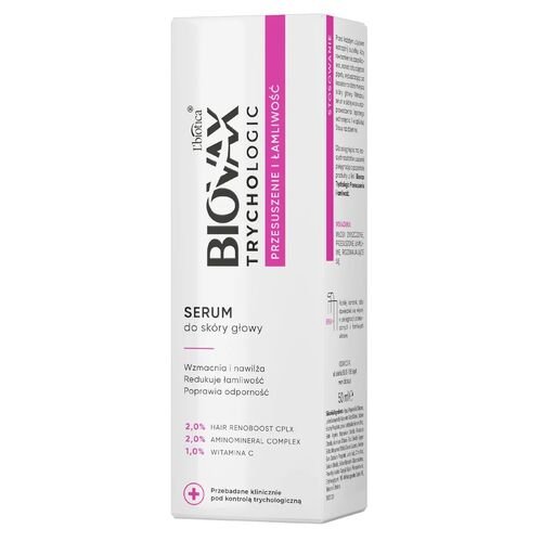Biovax Biovax Trychologic przesuszenie i łamliwość serum