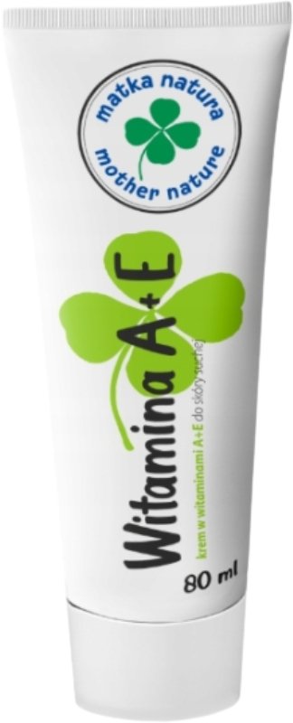 Matka Natura Matka Natura Krem z witaminami A+E do skóry suchej 80 ml — Składniki i ocena
