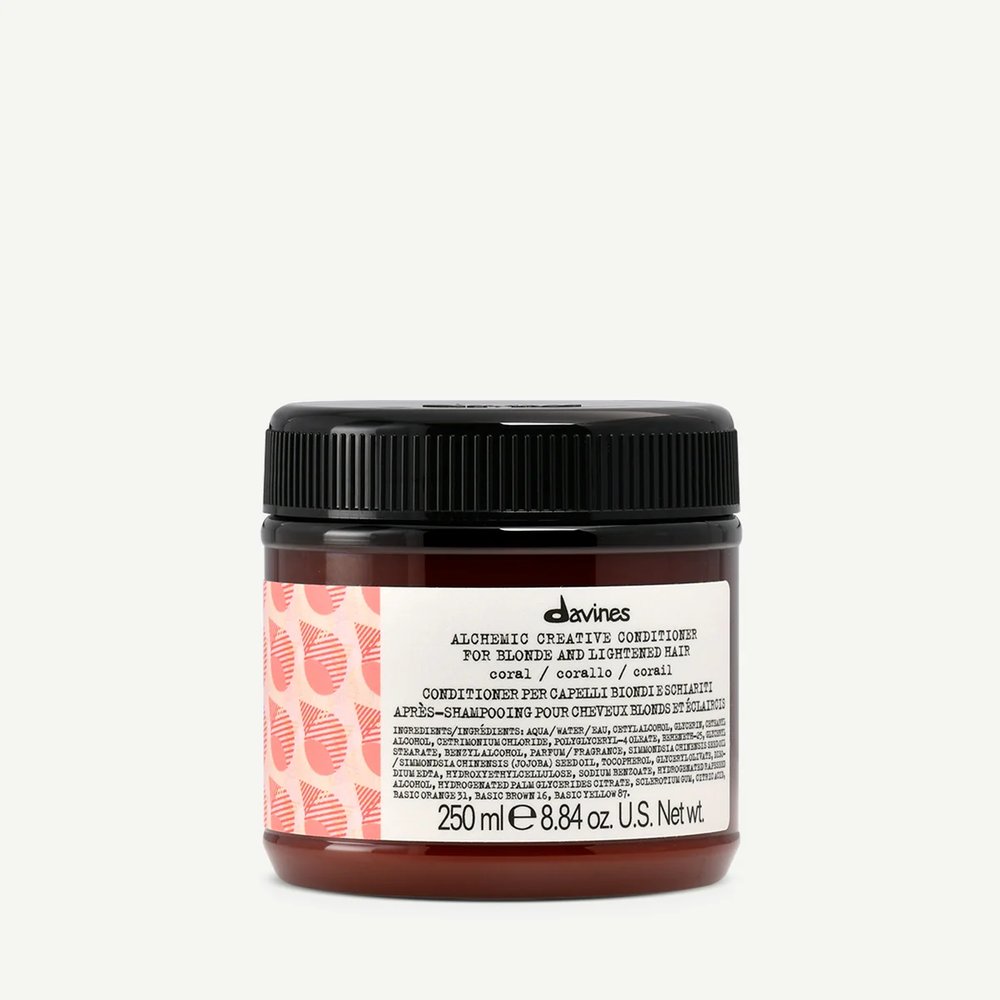 Davines Davines Alchemic Creative Coral - odżywka do kreatywnej koloryzacji, odcień koralowy 250 ml