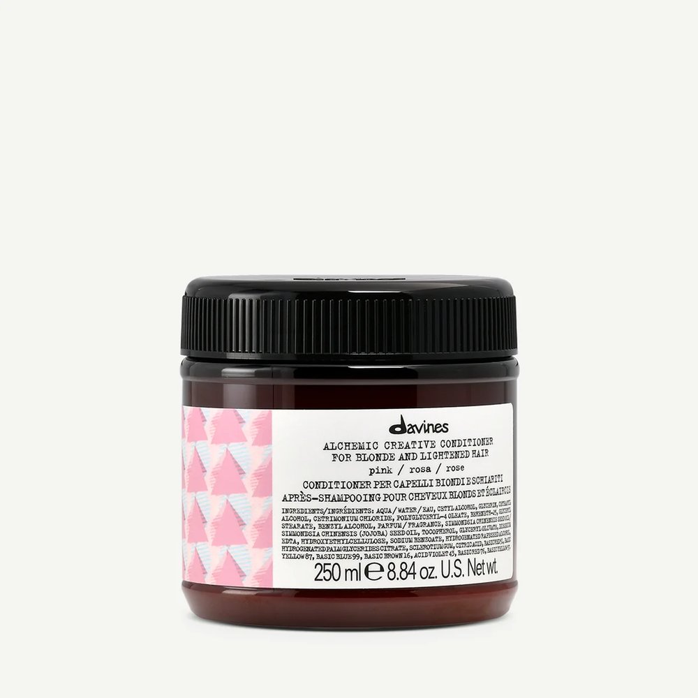 Davines Davines Alchemic Creative Pink - odżywka do kreatywnej koloryzacji, odcień różowy 250 ml