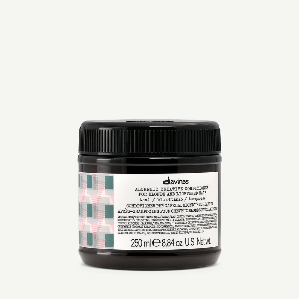 Davines Davines Alchemic Creative Teal - odżywka do kreatywnej koloryzacji, odcień turkusowy 250 ml
