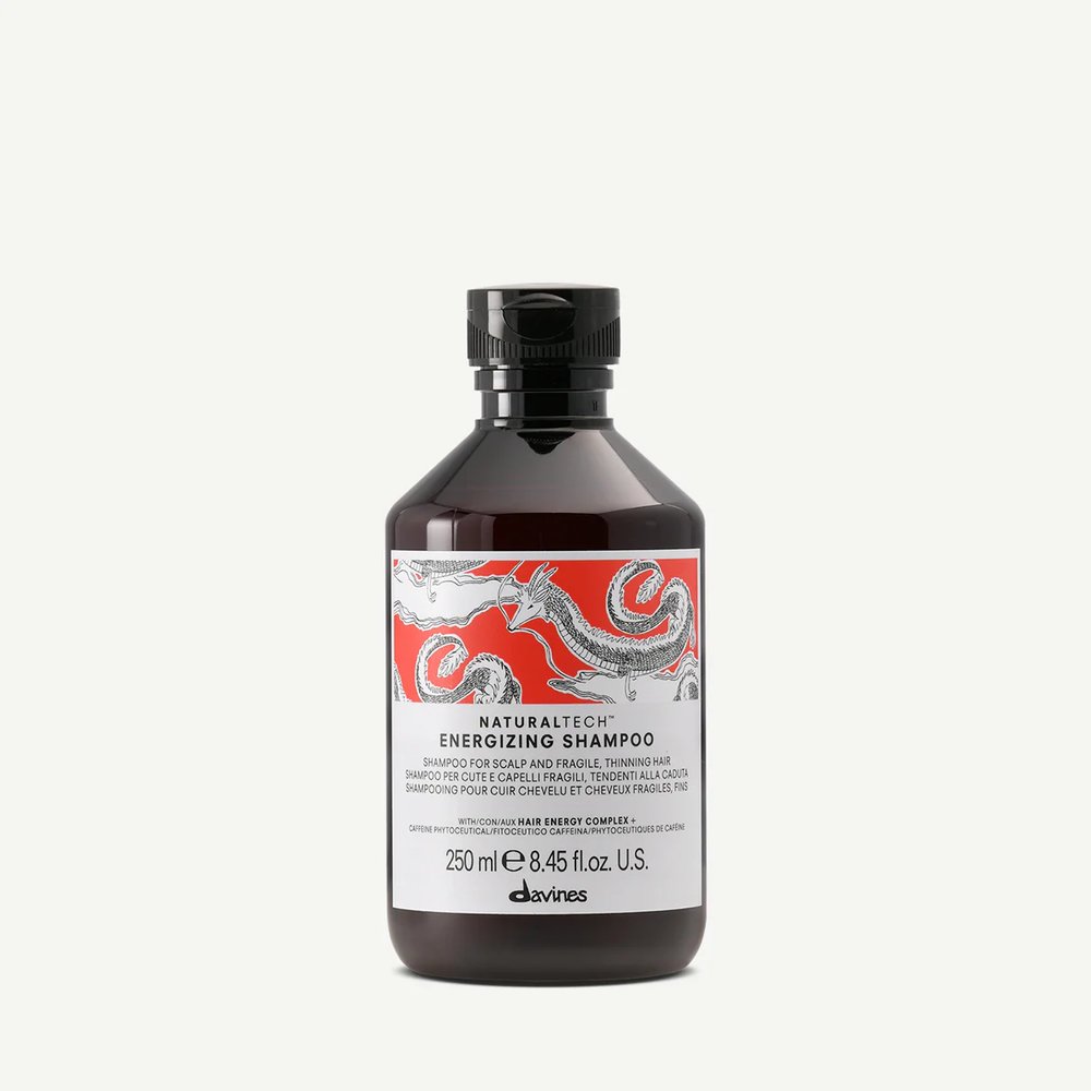 Davines Davines Energizing Shampoo - szampon do osłabionej skóry głowy i włosów z tendencją do wypadania 250 ml — Składniki i ocena