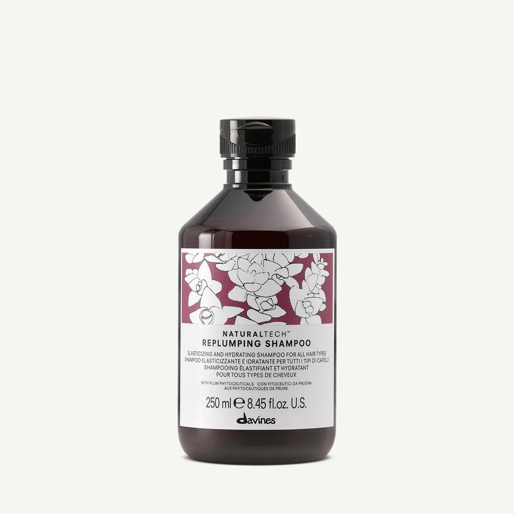 Davines Davines Replumping Shampoo - nawilżający i uelastyczniający szampon do wszystkich rodzajów włosów 250 ml — Składniki i ocena