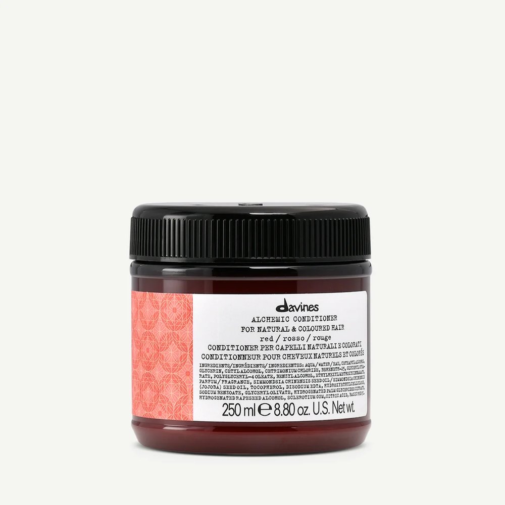 Davines Davines Alchemic Red - odżywka koloryzująca do włosów w odcieniach czerwieni lub mahoniu 250 ml — Składniki i ocena