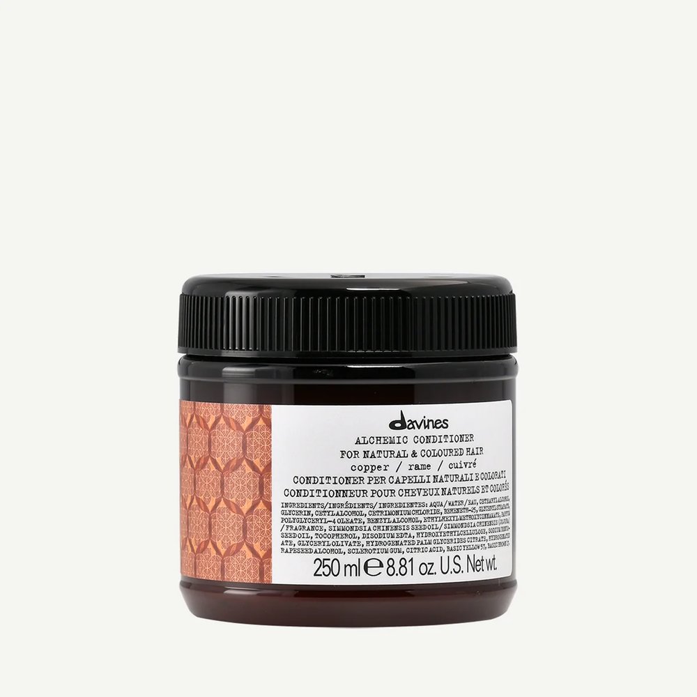 Davines Davines Alchemic Copper - odżywka koloryzująca do włosów miedzianych 250 ml. — Składniki i ocena