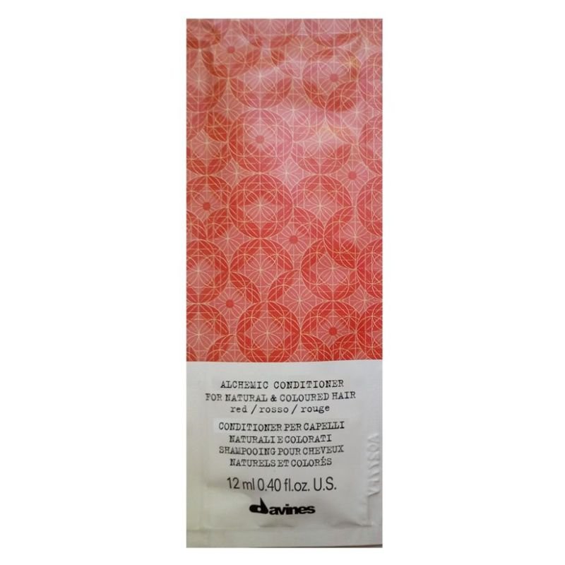 Davines Davines Alchemic Red - odżywka koloryzująca do włosów w odcieniach czerwieni lub mahoniu 12 ml — Składniki i ocena