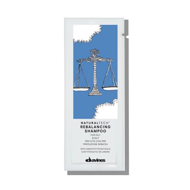 Davines Davines Rebalancing - szampon przeciwdziałający nadmiernej produkcji sebum 12 ml — Składniki i ocena