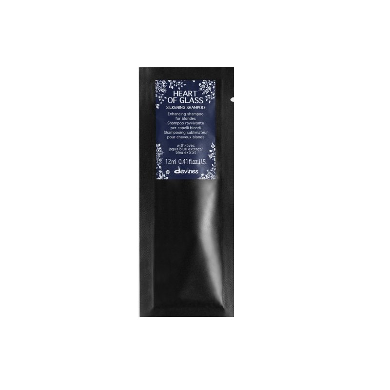 Davines Davines Heart of Glass Shampoo - szampon wzmacniający do włosów blond 12 ml