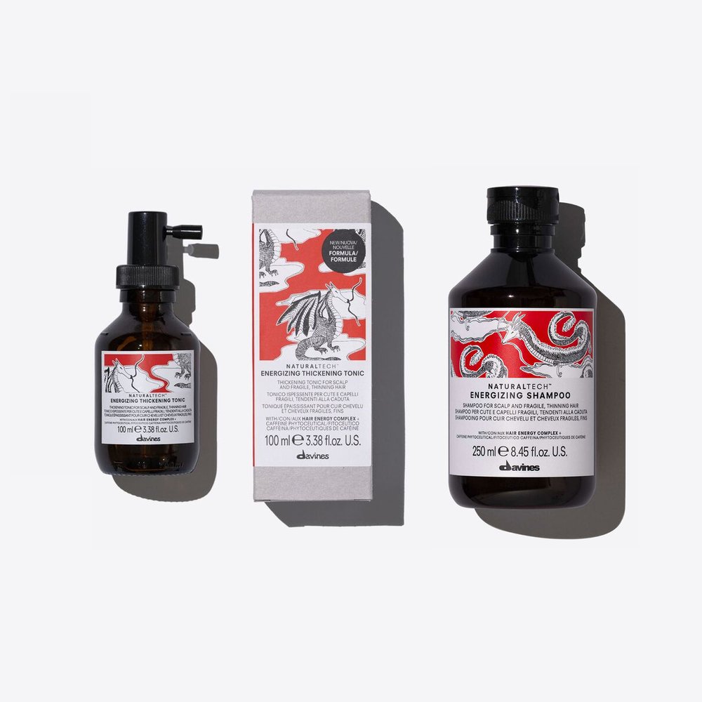 Davines Davines Energizing zestaw do osłabionej skóry głowy i włosów z tendencją do wypadania — Składniki i ocena
