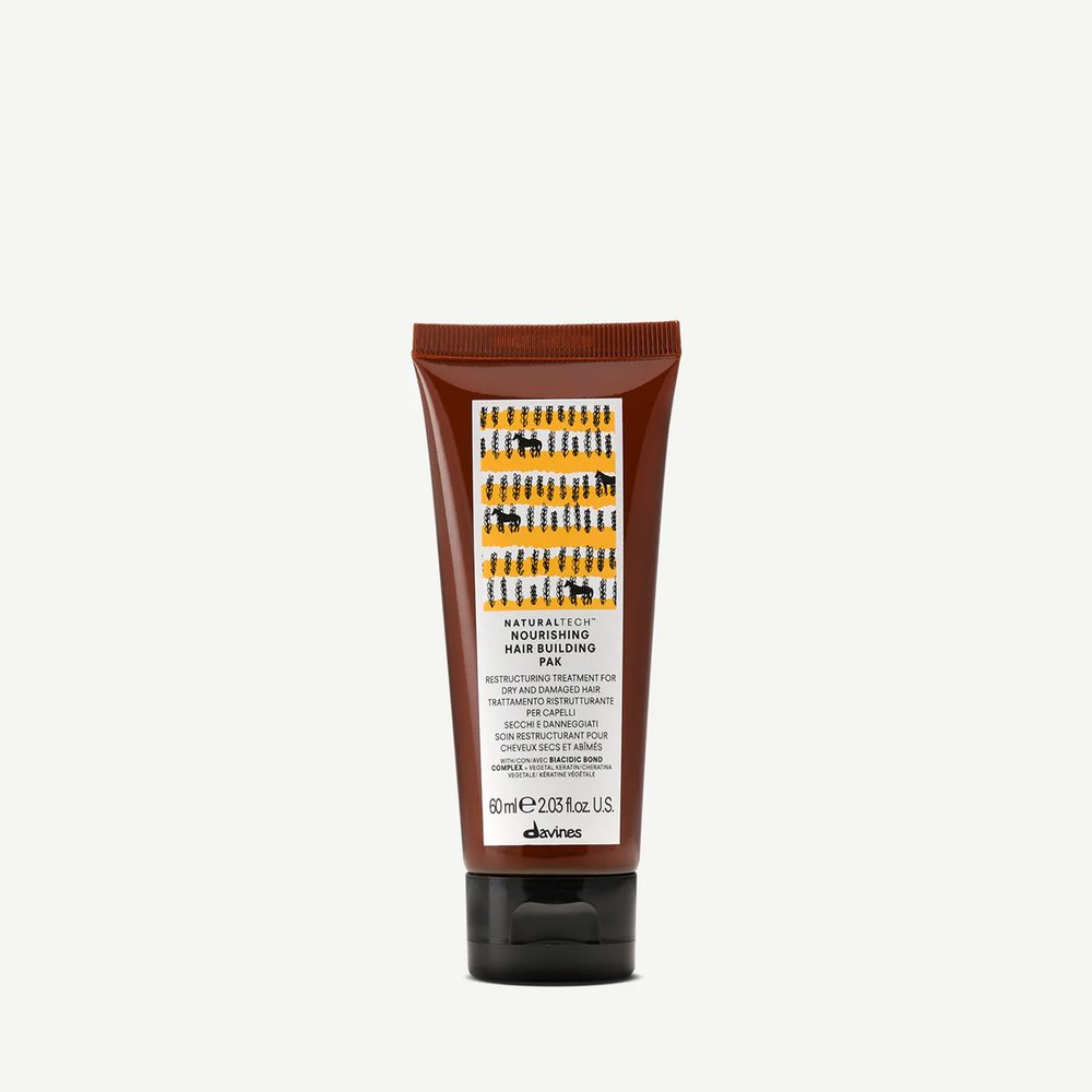 Davines Davines Nourishing Building Pak - Maska odbudowująca do suchych i zniszczonych włosów 60ml