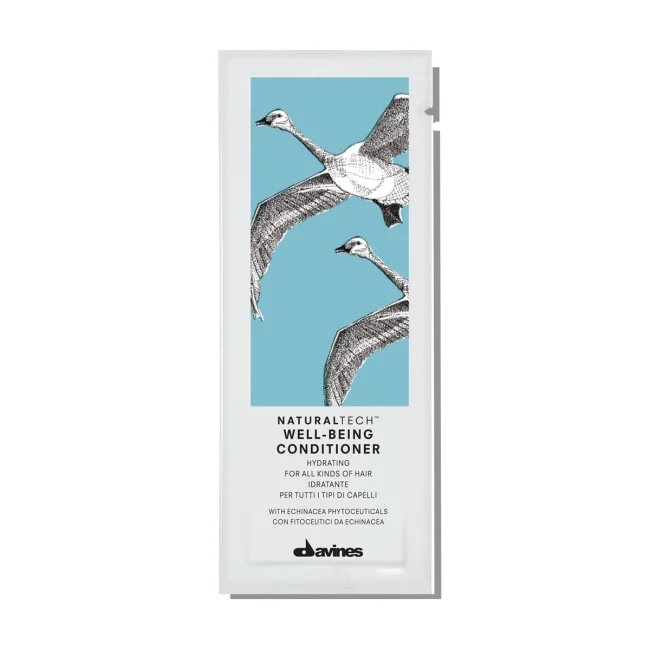 Davines Davines Well-beingn Conditioner - nawilżająca odżywka do wszystkich rodzajów głowy 12ml — Składniki i ocena