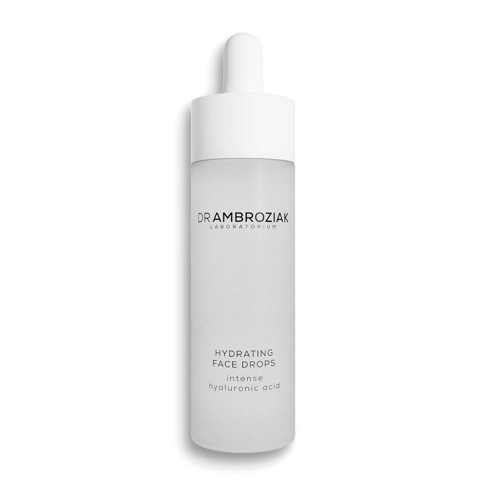 DR AMBROZIAK Dr Ambroziak Hydrating Face Drops Serum nawilżające z kwasem hialuronowym 30ml — Składniki i ocena