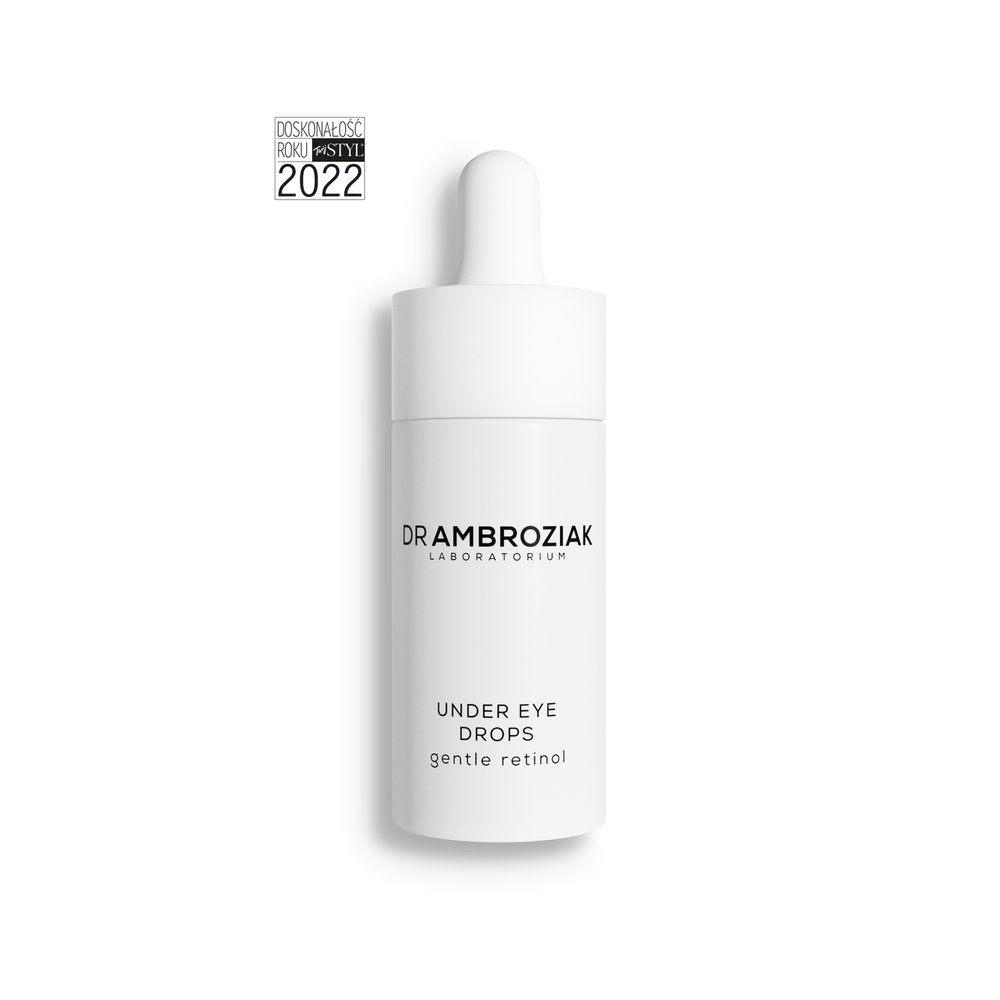 DR AMBROZIAK Dr Ambroziak Under Eye Drops Serum pod oczy z retinolem 15ml — Składniki i ocena
