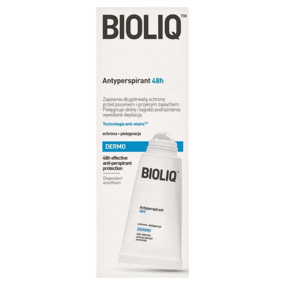 Bioliq Bioliq Dermo, antyperspirant 48h, roll-on, 50 ml