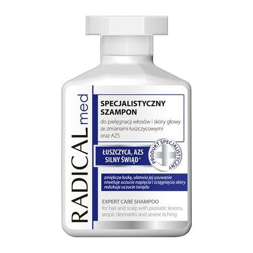 RADICAL Radical Med, szampon specjalistyczny do włosów i skóry głowy ze zmianami łuszczycowymi oraz AZS, 300 ml