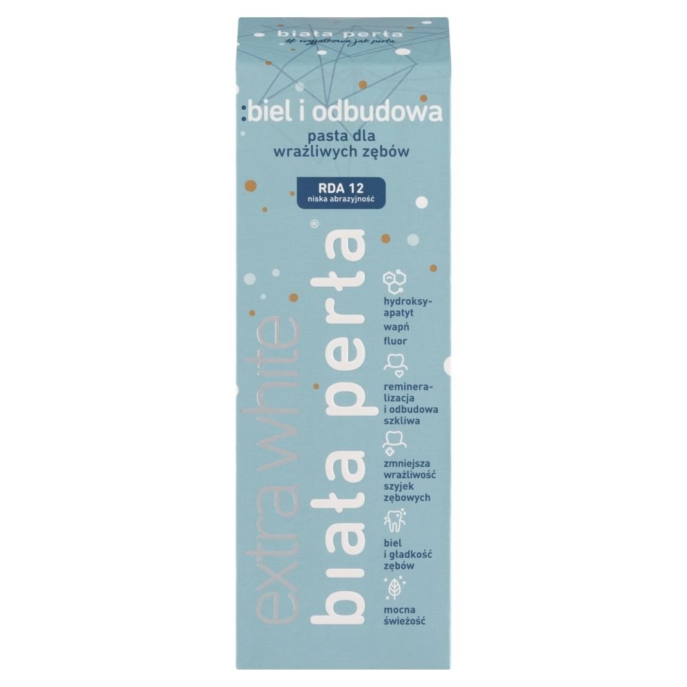 Biała Perła Biała Perła biel i odbudowa, pasta do zębów, 75 ml — Składniki i ocena