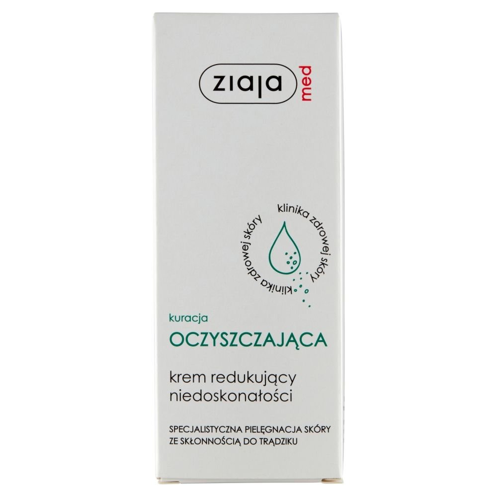 ZIAJA Ziaja Med Kuracja Oczyszczająca, krem redukujący niedoskonałości, 50 ml