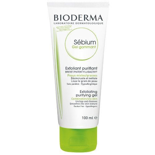 BIODERMA Bioderma Sebium Gel Gommant, myjący żel złuszczający - peeling, 100 ml — Składniki i ocena