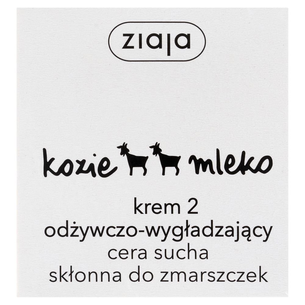 ZIAJA Ziaja Kozie Mleko, krem 2, odżywianie i wygładzanie do cery suchej, 50 ml
