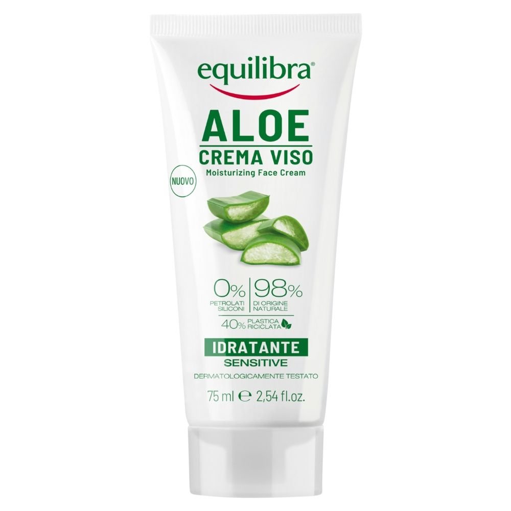 Nieznana Equilibra, krem aloesowy do twarzy, 75 ml