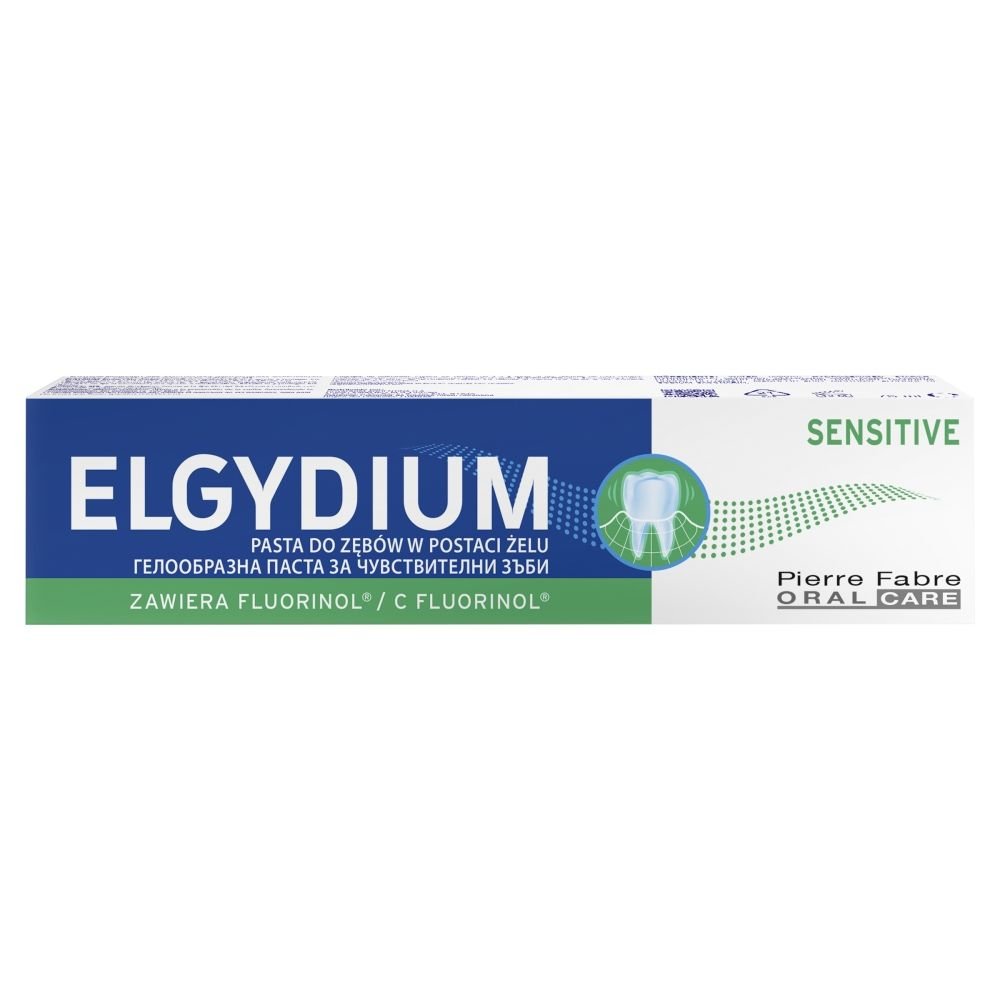 Elgydium Elgydium Sensitive, pasta do zębów w żelu, 75 ml