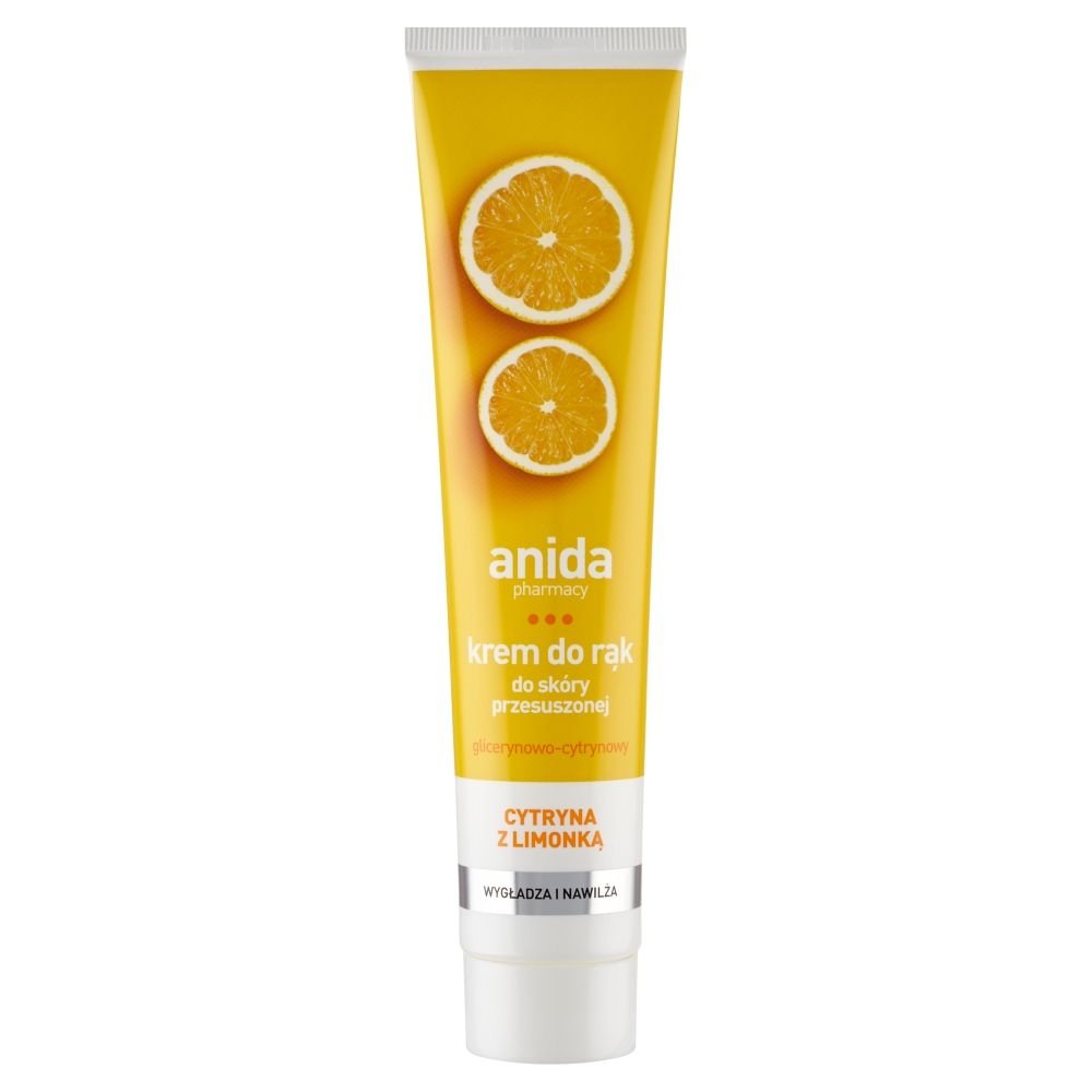 Nieznana Anida, krem do rąk, glicerynowo-cytrynowy z limonką, 125 ml — Składniki i ocena