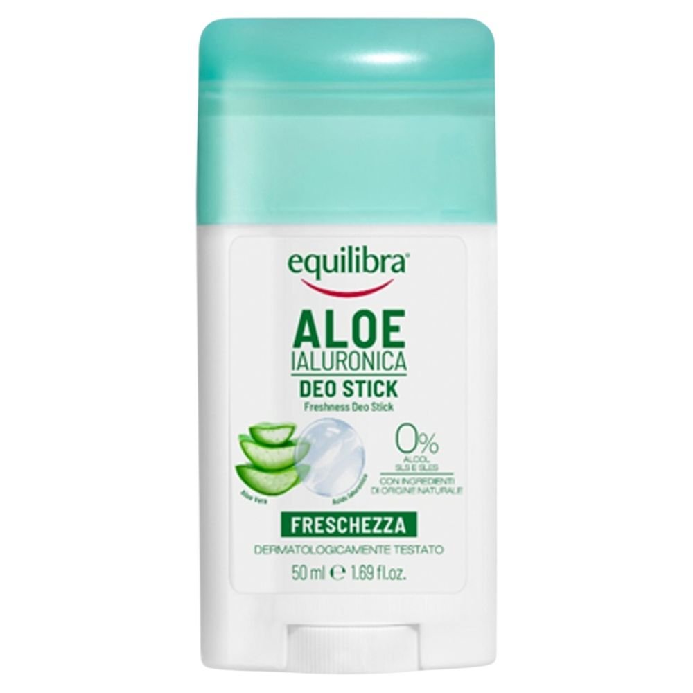 Nieznana Equilibra, dezodorant aloesowy w sztyfcie, 50 ml — Składniki i ocena