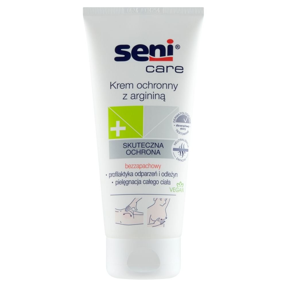 SENI Care, krem, ochronny,do ciala z arginina, 200ml — Składniki i ocena