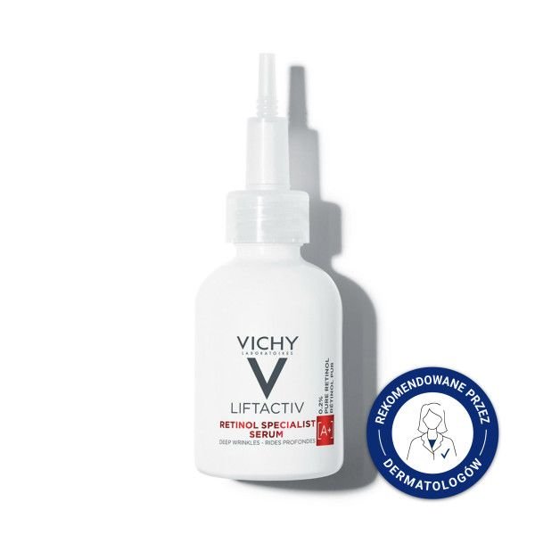 VICHY Vichy Liftactiv Retinol Special, serum redukujące zmarszczki, na noc, 30ml