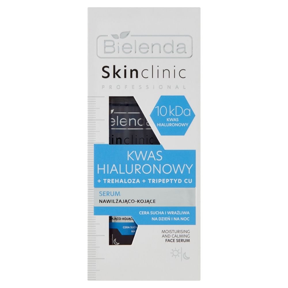 Bielenda Bielenda Skin Clinic Professional, Serum nawilżająco-kojące na dzień i na noc, 30 ml — Składniki i ocena